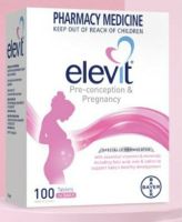 Elevit pregnancy Healthy Baby Mum 50/100tabs exp 10/2025