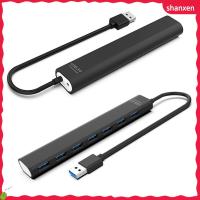 SHANXEN ตัวถ่ายโอนข้อมูลความเร็วสูงสำหรับมืออาชีพตัวแยกสวิทช์ไฟ LED 4/7พอร์ต USB ตัวขยาย USB 3.0ฮับ USB