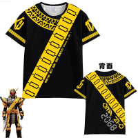 Summer new casual street clothing Kamen Rider Flat Cheng commemorating 20 personal era King zi ocos cartoon merchandise T-shirt short sleeve {in store}