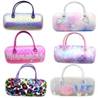 2022 Fashion Women Eye Glasses Case With Handle Cartoon Portable Girls Glasses Bag Sunglass Box Eyewear Bag for Kids Gifts