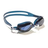 100 AMA SWIMMING GOGGLES SIZE L BLUE WHITE แว่นตาว่ายน้ำรุ่น AMA 100 ขนาด L