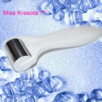 New Eye Ice Roller Facial Stainless Head Skin Cooling Wrinkles Puffy Eye Bags cooler Mini Cold Therapy Massager