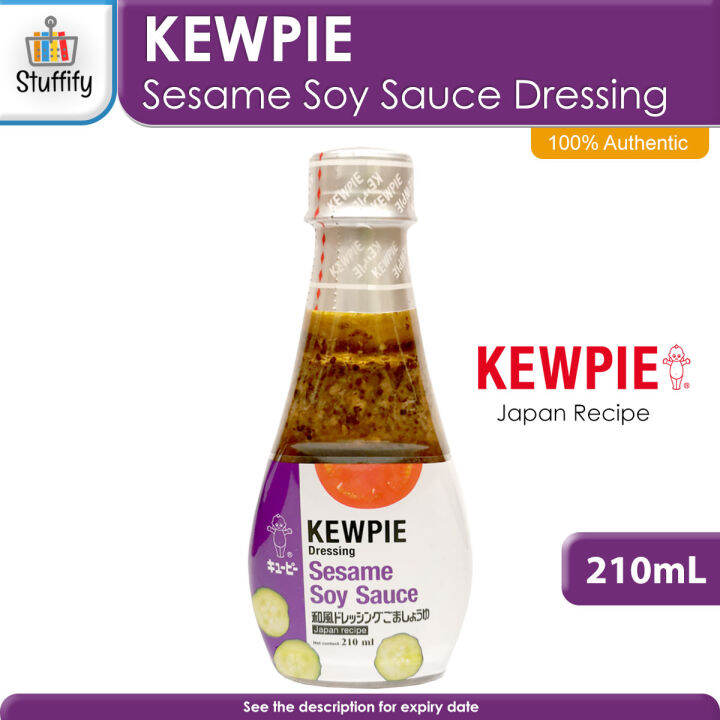 KEWPIE Sesame Soy Sauce Dressing (1 Bottle of 210mL), Great Combination