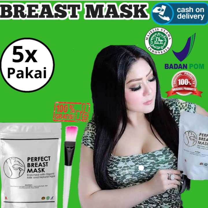 Perfect Breast Mask [5x] 100 Original Masker Pembesar And Pengencang Payudara Terbaik