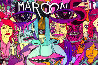 โปสเตอร์ Maroon5 มารูนไฟฟ์ Adam Levine แอดัม เลอวีน รูปภาพขนาดใหญ่ ของขวัญ Poster ของแต่งบ้าน ของแต่งห้อง โปสเตอร์ติดผนัง โปสเตอร์ติดห้อง 77poster