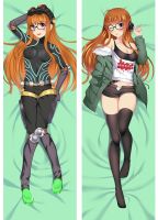 (ถ้ากำหนดเองติดต่อเรา) อะนิเมะ Persona 5 Futaba Sakura Dakimakura Girls โอตาคุหมอนกอดปลอกหมอนเครื่องนอนสำหรับบ้านเรือน (เพียงแค่ขายหมอน C