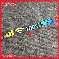 Variety ✨Hot Sale✨ WIFI แบตเตอรี่ระดับ Mark รถไวนิล decals รถด้านหลังกระจกหน้ารถสติกเกอร์ตลก