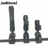 Jadkinsta Tough Claw Handlebar Rail Base Clamp พร้อมตัวยึดบอล1นิ้วและแขนซ็อกเก็ตคู่สำหรับ Gopro Motorcycle Clip Holder