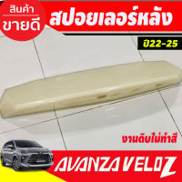 สปอยเลอร์หลัง โตโยต้า เวลอส Toyota Veloz 2022 2023 2024 ใส่ร่วมกันได้ (ขายแบบงานดิบไม่ทำสี) (A)