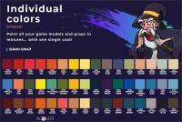 ชุดสี Scale 75 instant color สีทาแบบใส shade wash ใช้ในงาน warhammer gundam models