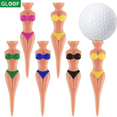 Funny Golf Tees Lady Bikini Girl Golf Tees 78 mm Plastic Pin-up Golf Tees  Home Golf Tees for Golf Training  Golf Accessories Towels