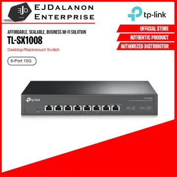 TL-SX1008, 8-Port 10G Desktop/Rackmount Switch