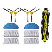 Replacement Parts Roller Brush Side Brush Filter Compatible for Neatsvor X500 Robotic Vacuum Cleaner Accessories