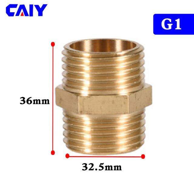 brass-hexagonal-thread-reducing-pipe-joint-conversion-1-8-1-4-3-8-1-2-bsp-external-thread-water-oil-gas-adapter-connector