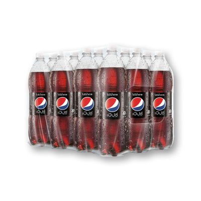 สินค้ามาใหม่! เป๊ปซี่ น้ำอัดลม ไม่มีน้ำตาล 1.45 ลิตร x 12 ขวด Pepsi Soft Drink No Sugar 1.45 L x 12 Bottles ล็อตใหม่มาล่าสุด สินค้าสด มีเก็บเงินปลายทาง