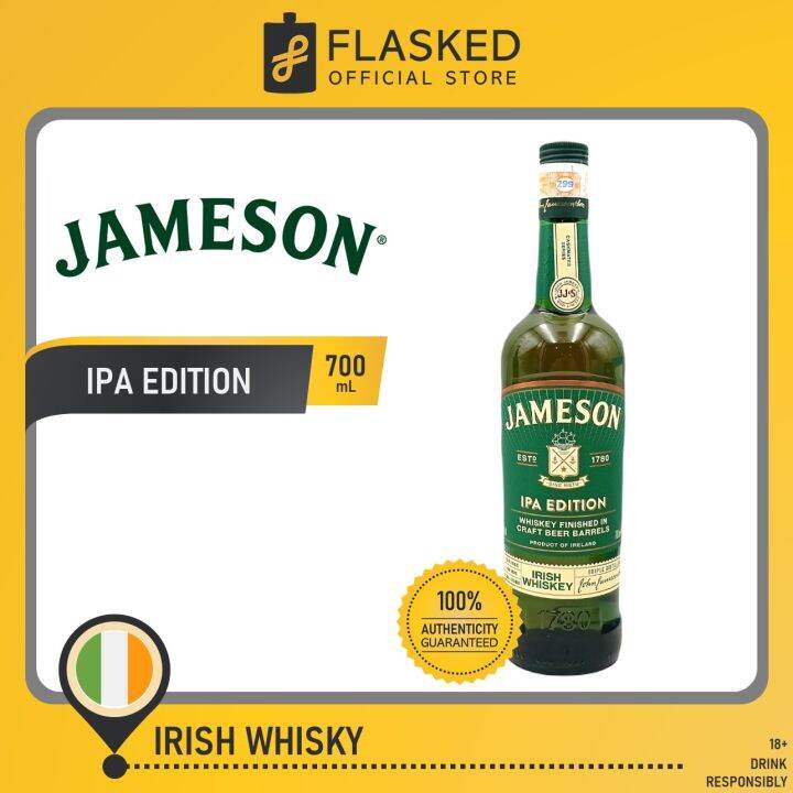 Jameson IPA Edition Blended Irish Whiskey 700mL Lazada PH