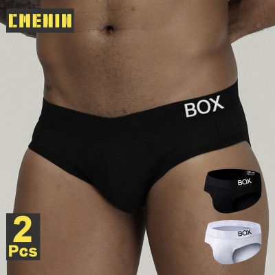 CMENIN ORLVS 2Pcs ยอดนิยมกางเกงผ้าฝ้าย Jockstrap กางเกงในชายสะโพกยกสลิปเซ็กซี่ชุดชั้นในชายสั้นกางเกงผู้ชาย Mens OR6601