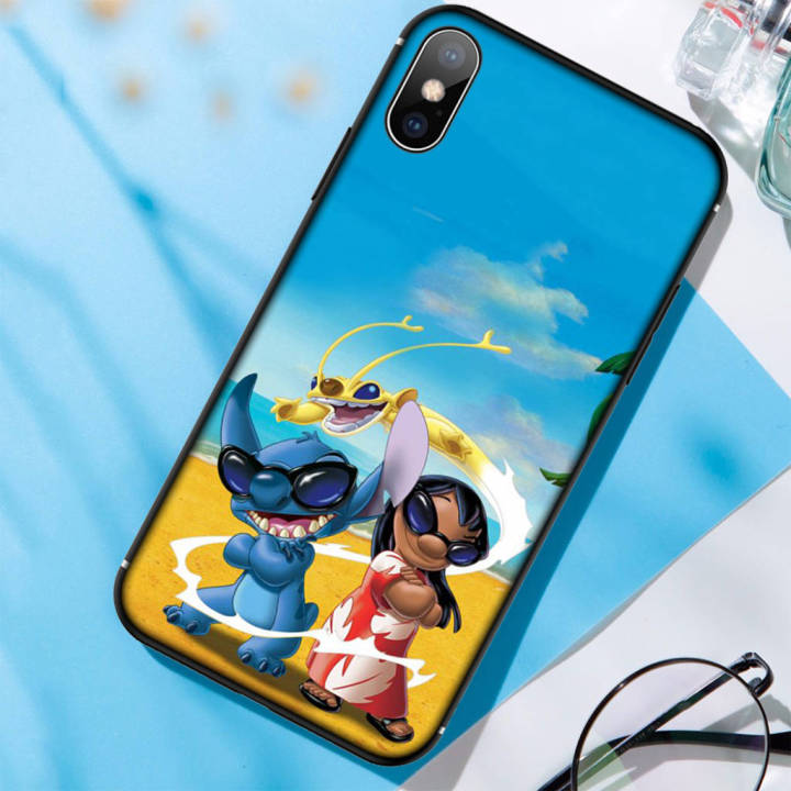 26gv-lilo-stitch-cartoon-อ่อนนุ่ม-high-quality-ซิลิโคน-tpu-phone-เคสโทรศัพท์-ปก-หรับ-iphone-7-8-11-12-13-14-pro-xs-max-se-x-xr-plus-se