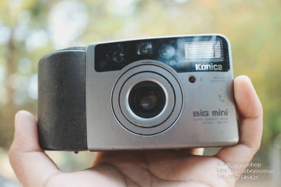 ขายกล้องฟิล์ม Compact Konica Big Mini มาพร้อมเลนส์ 35-70mm Serial 1691216