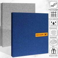 New 60 Pages Large Photo Album Self Adhesive Photo Album with Pen 2x3in 3x5in 4x6in 5x7in 8x10in Pictures DIY Scrapbook Album