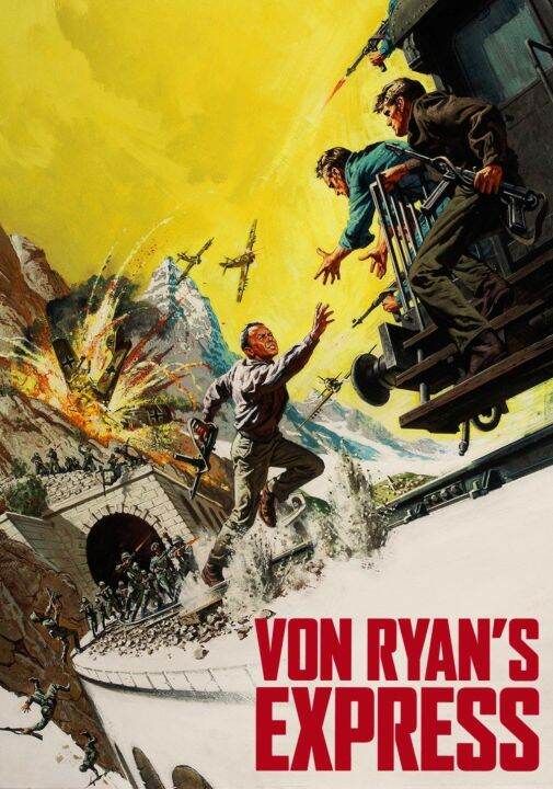 Von Ryan's Express ด่วนนรกเชลยศึก (1965) DVD หนัง มาสเตอร์ พากย์ไทย ...