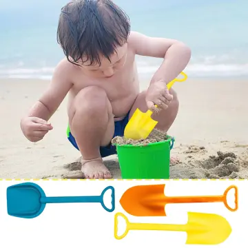 7Pcs Random Color Toys Bucket Shovel Rake Water Tools Bag O Bones Beach