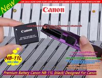 แบตเตอร์รี่กล้อง Canon รุ่น NB-11L (680 mAh) มือ 1 พร้อมกล่อง / คู่มือ สำหรับ Canon A2600 A3400 A3500 A4000 IXUS 145 240 245 265 275 285HS SX420 SX430IS PC1898 PC1889 PC1899 PC2054 มือ 1