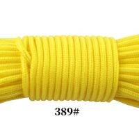 Yooupara Paracord เชือก50FT 100FT 3มม. เชือกพาราคอร์ด1เส้นอุปกรณ์เอาชีวิตรอดกลางแจ้งมี40สีขายส่งสลิงสายเชือก LSS3825