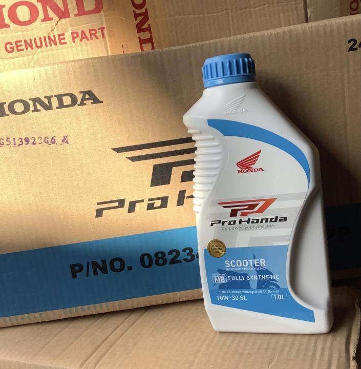 Honda engine oil for scooter fully synthetic 1liter original honda ...