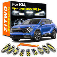 ZITWO สำหรับใหม่ Kia Sportage MK5 5 V 2021 2022 2023 LED ภายในอ่านหลอดไฟชุด Trunk โคมไฟ Canbus ข้อผิดพลาดฟรี