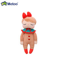 New Design Dolls In Christmas Style Original Metoo Cute Keppel Doll Soft Animals Angela Snowman Toys For Boys And Girls Gift