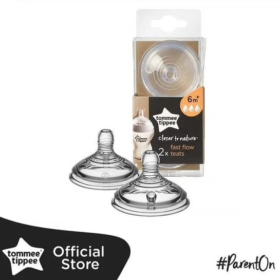 Tommee Tippee Ctn Fast Flow Nipple Teats (6m+) Lazada PH