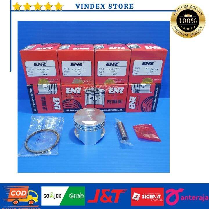 PISTON KIT SET SUZUKI THUNDER 125 PEN 14 OVERSIZE STD 50 100 125 150