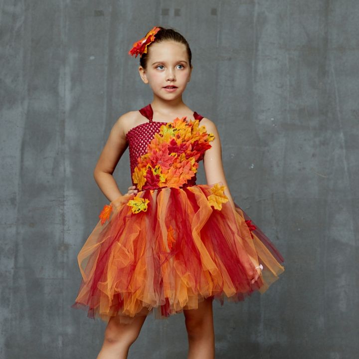 autumn-fairy-girls-tutu-dress-kids-maple-leaves-tulle-dress-with-headband-children-flower-dresses-for-halloween-christmas