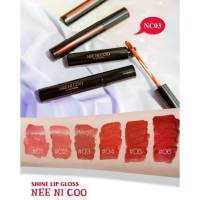 ลิปกลอส NEECARA  NEE NI COO NC03 ลิปกลอสเพิ่มความสดใสให้กับริมฝีปากของคุณ เนื้อกลอสเนียนสวย