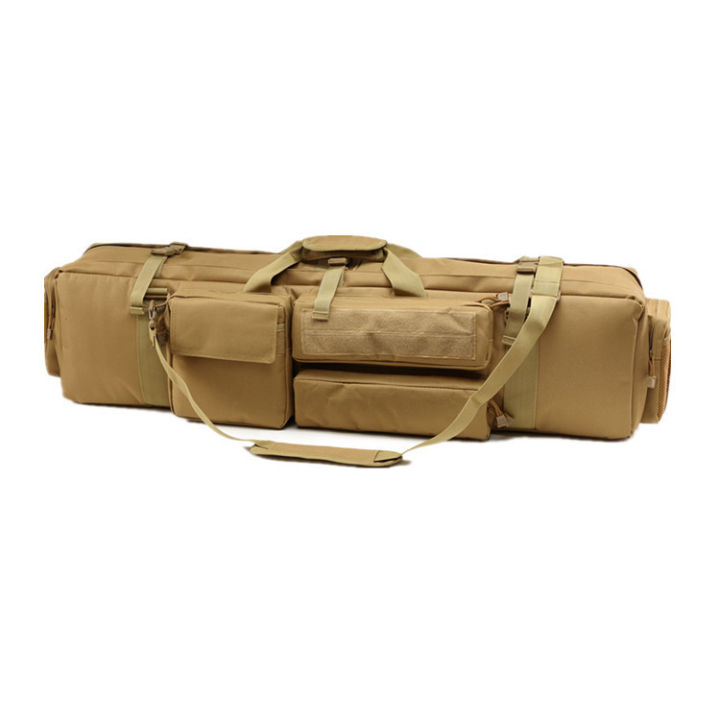 กระเป๋าพกพาทางยุทธวิธีขายตรงจากโรงงาน-m249-กระเป๋าใส่ปืนสะพายข้างสะพายข้างสองชั้นขนาดใหญ่