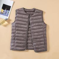 ZZOOI NewNewBang Spring Couples V-Neck Mans Ultra Light Down Vest Zipper Waistcoat Warm Liner Vest Portable