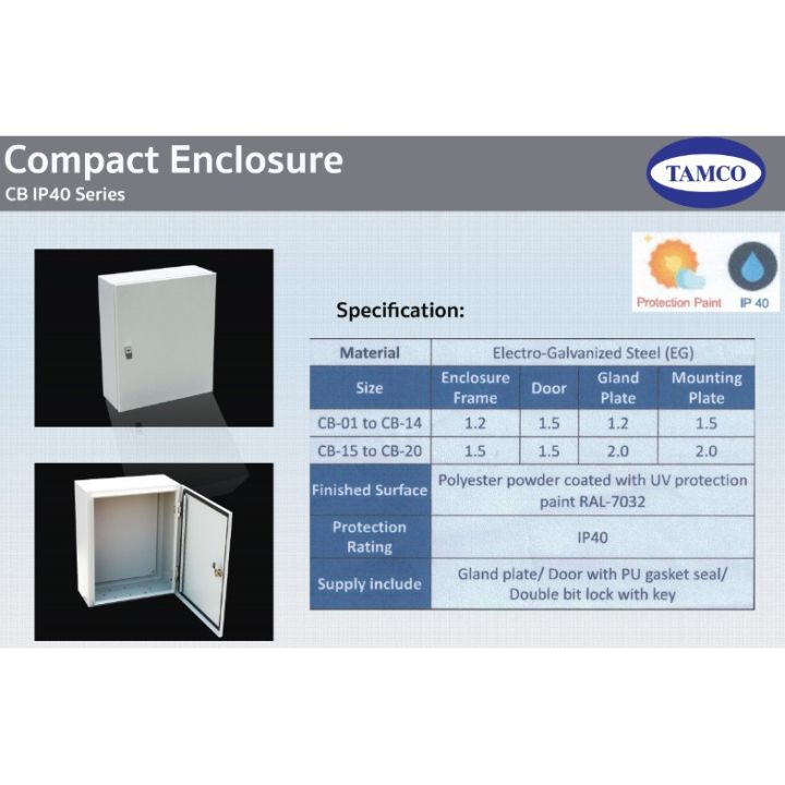ราคาพิเศษ-ตู้-cb-10-ip40-tamco-ตู้ไฟฟ้า-ตู้สวิตซ์บอร์ด-ตู้เหล็ก-กล่องเหล็ก-ip40-รุ่น-cb-10-ขนาด-w500-x-h600-x-d200-mm-ส่งไว-ตู้-เชื่อม-ตู้-เชื่อม-ไฟฟ้า-ตู้-เชื่อม-อาร์กอน-ตู้-เชื่อม-อิน-เวอร์-เตอร์
