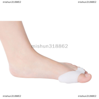 mishun318862 เจลซิลิโคนแยกนิ้วเท้า valgus ป้องกันตาปลาปรับตาปลายามดูแลเท้า