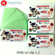 HCM Bộ Flashcard Tiếng Trung HSK 1,2 High Quality