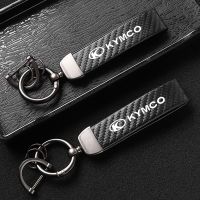 High-Grade Leather Motorcycle keychain Horseshoe Buckle Jewelry for KYMCO Xciting 400 250 300 AK550 CT250 CT300 S400 DOWNTOWN