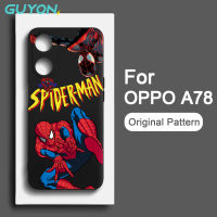 Guyon เคส OPPO A78 4G 5G นิ่มลายดีไซน์ใหม่ดั้งเดิม,ซิลิโคนกันกระแทก