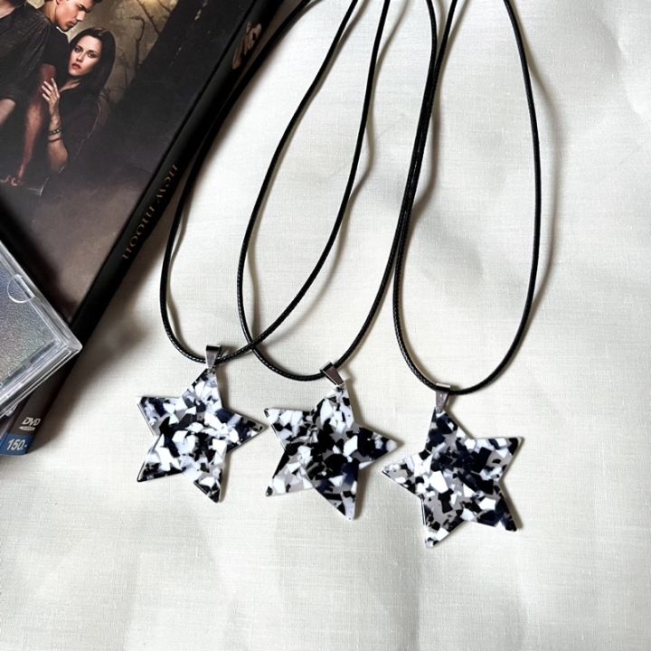 สร้อยคอดาว-necklace-black-star