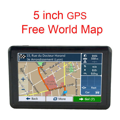 Car Radio GPS Navigation Car Charger Convenient FM Transmitter Navigator GPS Navigator Truck Sunshade Car Accessories 5.0 Inch