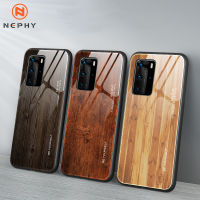 Unique Wood Tempered glass Case For Huawei P20 P30 P40 Lite Mate 30 Pro Honor 10 20 10i 20i P Smart Plus 2019 Mobile Phone Cover Hand Tool Parts Acces