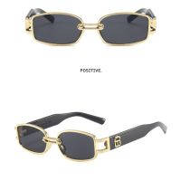 Korean ulzzang style Harajuku rectangle Aesthetic Shades sunglasses For WomenMen