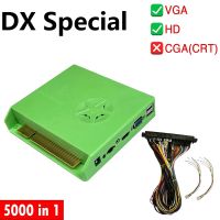 1Set 5000 in 1 DX Special Arcade Game Console Jamma Motherboard+2.8mm Jamma Cable Green Parts Accessories for Pandora Saga Box DX Special HD VGA