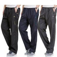 Plus ขนาด4XL 5XL 6XL ผู้ชาย Sweatpants นอก Joggers กางเกงออกกำลังกายผู้ชายกีฬาทำงาน Active กางเกงชายกระเป๋ากางเกง