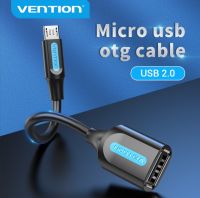 Vention Micro USB 2.0 OTG Cable Micro-B Male to USB 2.0-Female Connector OTG Adapter Cable 480Mbps for LG Samsung HuaWei XiaoMi Android Phone Drive micro usb otg adapter