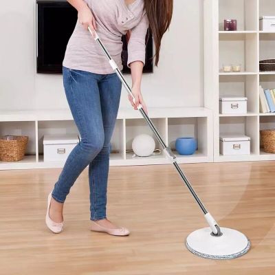 Home Lazy Rotary Mop Cleaning Tool Sewage Separation Mop with Bucket Hand-free Floor Floating Mop Household Cleaning Tool